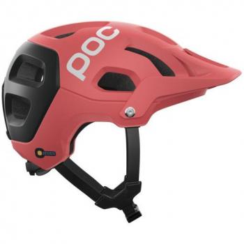 Poc Tectal Race MIPS Mountain Bike Helmet – Ammolite Coral & Uranium Black Matte Finish, Size Large, Unisex