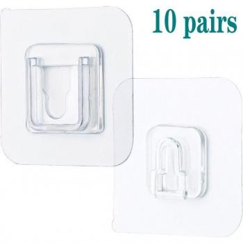 Ganchos de almacenamiento adhesivos para pared