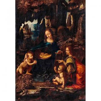 Puzzle 1000 pièces Léonard de Vinci – Vierge des Rochers