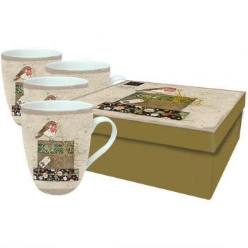 Mugs Festifs Rouge Gorge
