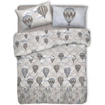 Piumone “Pensieri Delicati” Trapunta Inverno – Beige – Singola