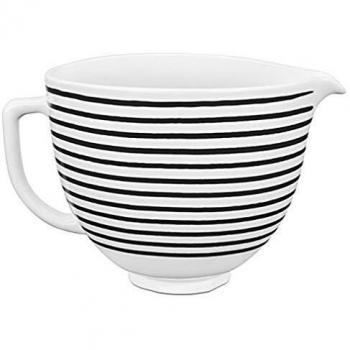 KitchenAid Horizontal Stripe Ceramic Bowl – 4.7 L, 5KSM2CB5PHS Edition