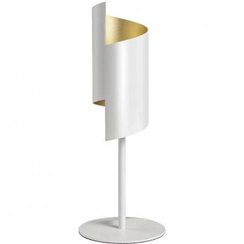 Lámpara de mesa led twist blanco 12w regulable