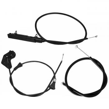 Kit de liberación de capó motor E46 320I/323I – Cable Bowden 3P Negro 51238208442