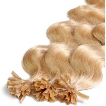 Hair2heart Premium Haarverlängerungen #9/0 Lichtblond 50cm