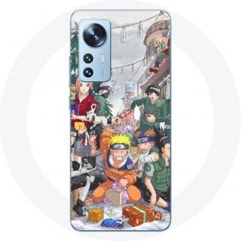 Protector Retroiluminado para Xiaomi Mi 12/12X con Motivo Naruto Festivo Anime