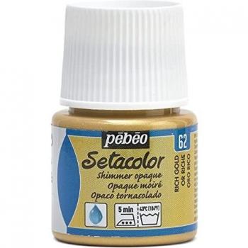 Peinture Setacolor opaque or riche 45 ml