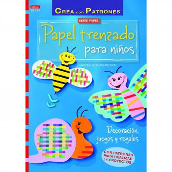 Papel trenzado para niños.