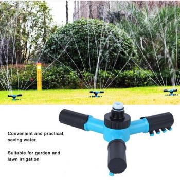 Plastic 3-Arm Garden Sprinkler Head