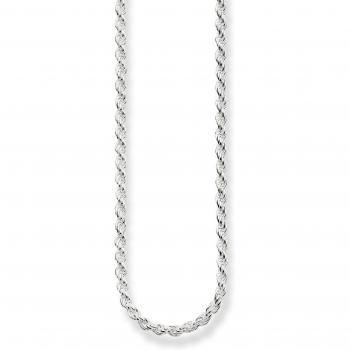 Cadena de plata Thomas Sabo con cordel
