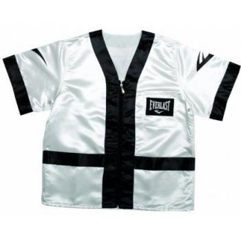 Everlast Adult Satin-Edge Jacket M, weiß-schwarz