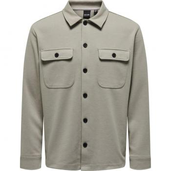 Only & Sons Onsnewkodyl Overshirt Sweat Noos Grå