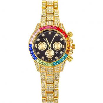 Cuarzo Círculo de Fecha Reloj Hombre