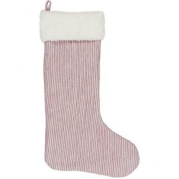 IB Laursen Weihnachtsdeko Strumpf Rot, 50 x 30 cm