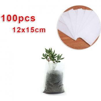 100pcs Biodegradable Fabric Grow Bags