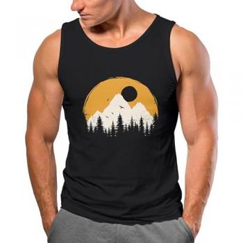Neverless Herren Funktions-Tanktop