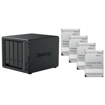 Serveur NAS Synology DS925+ 4x 12To HAT Enterprise, 8Go de mémoire