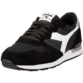 Diadora Camaro Unisex Black Sneakers Size 44.5