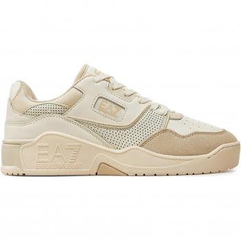 Deportivo Low Basket de Piel Beige