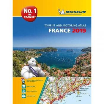 France 2019 -A4 Tourist & Motoring Atlas: Tourist & Motoring Atlas A4 spiral (Michelin Road Atlases)