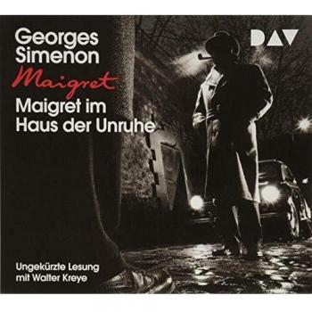 Georges Simenon Maigret Im Haus Der Unruhe: Ungekürzte Lesung Mit Walter Kreye (4 Cds)