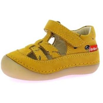 Sandales Kickers KICK SUSHYK LT Jaune 18-21 pour garçons
