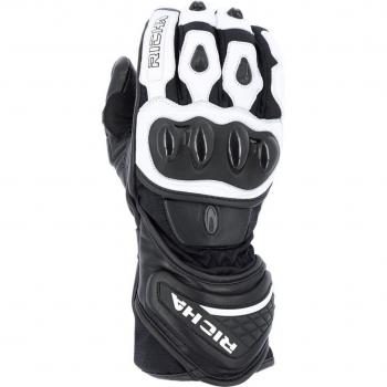 Richa Warrior Evo Gants Moto Femme Noir et Blanc M