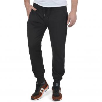 !Solid Taras Herren Fleece-Jogginghose mit Kordel Regular Fit, Größe:L, Farbe:Schwarz