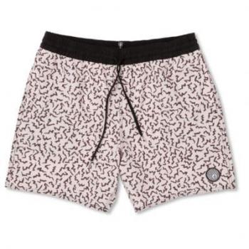 Costume Volcom Asphalt Beach Trunk 17'' Lilac Ash Uomo