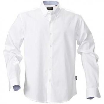 James Harvest Men's Redding White Office Shirt