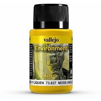 Vallejo Moss and Lichen Effect 40 ml Weathering Bottle