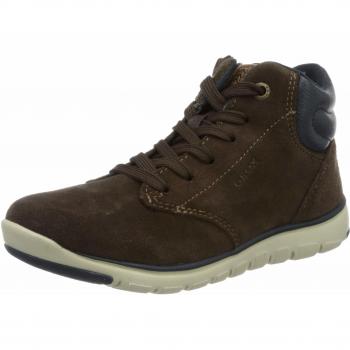 Geox J83na 022bc J Xunday Stivali Mid Brown e Blu EU 36