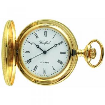 Woodford 1056 Gold‑Plated Men's Pocket Clock