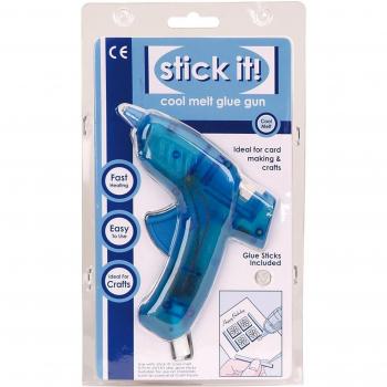 Blue Stick-It Craft Glue Gun with UK Plug – Cool Melt