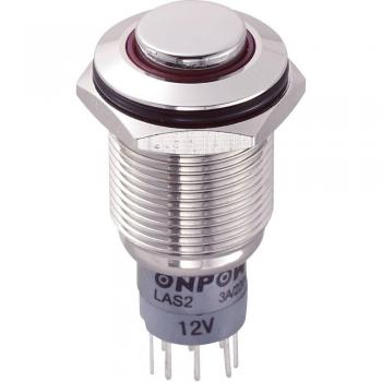 TRU COMPONENTS Schalter TRU COMPONENTS 701982 LAS2GQH-22E/R/12V/N/P Vandalismusgeschützter Dru (LAS2GQH-22E/R/12V/N/P)