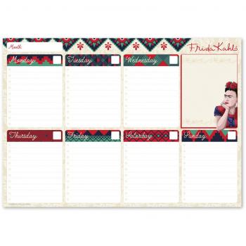 Planificateur A4 Semainier Frida Kahlo Surréaliste