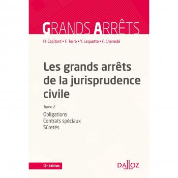 Les grands arrêts de la jurisprudence civile T2