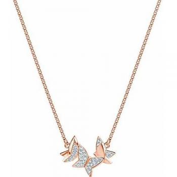 Collier pour Filles Siikii en Chaîne de Déclaration de Bijoux de Mode (Rose-2)