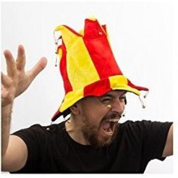 Spanish 14‑Spiked Flag Bonnet Bouffon