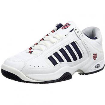 K-Swiss Defier RS Men's All Court Tennis Shoe White Size 7.5