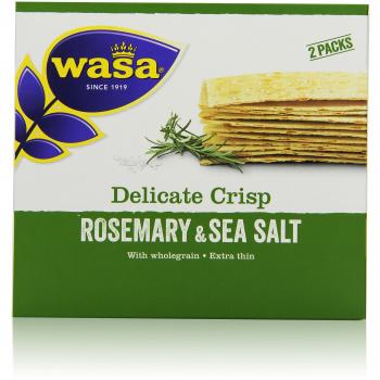 Knäckebrot Delicata Crisp Rosmarin & Meersalz