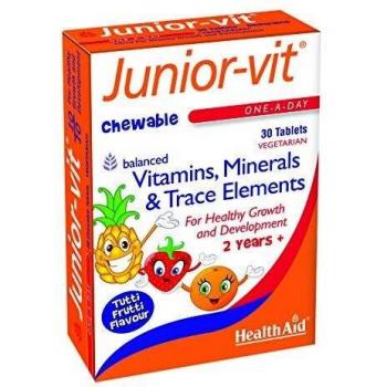 Junior vit 30comp. health aid