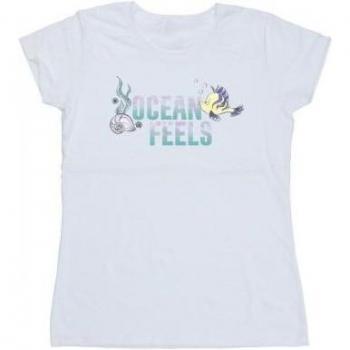 T‑shirt coton Disney Femmes La Petite Sirène Blanc XXL