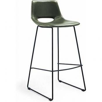 Tabouret Zahara Kave Home Vert 76 cm