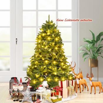 Sapin de Noël Coast 150 cm en sapin vert avec support métallique