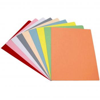 GRAFOPLAS Paq/50 subcarpetas fº 180g azul