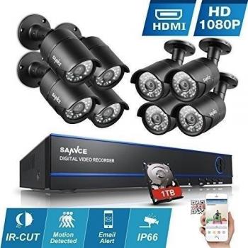 ANNKE CCTV Kit 8 Cámaras 1080P HD