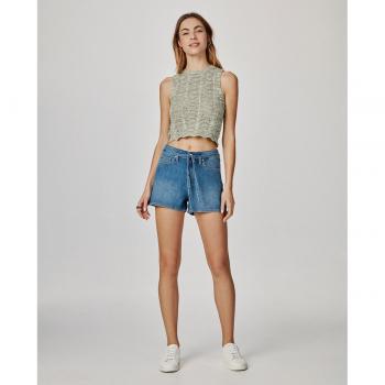 Short vaquero y lino estilo casual para mujer Jack & Jones