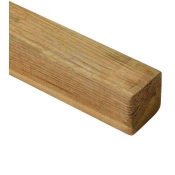 Poste de Madeira para Jardim 180 x 4,5 x 4,5 cm
