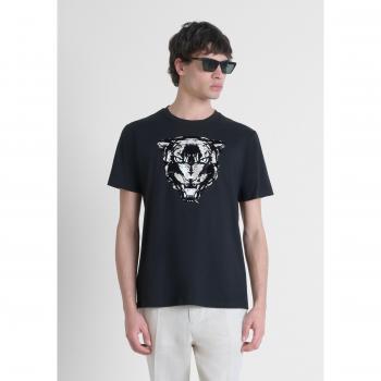 Antony Morato T-Shirt mit Motiv‑Print (Black, Größe S) – Herren